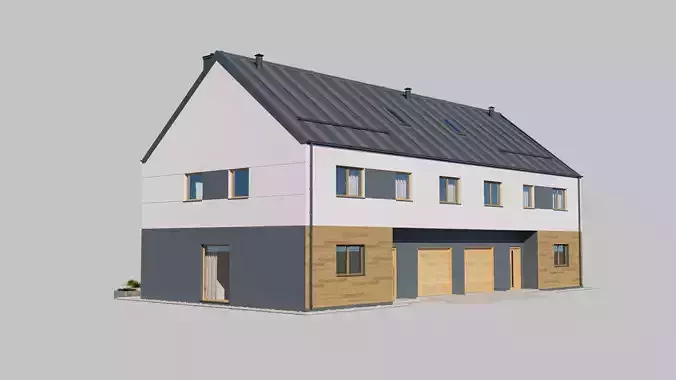 House 5 - Residential Building 3D model