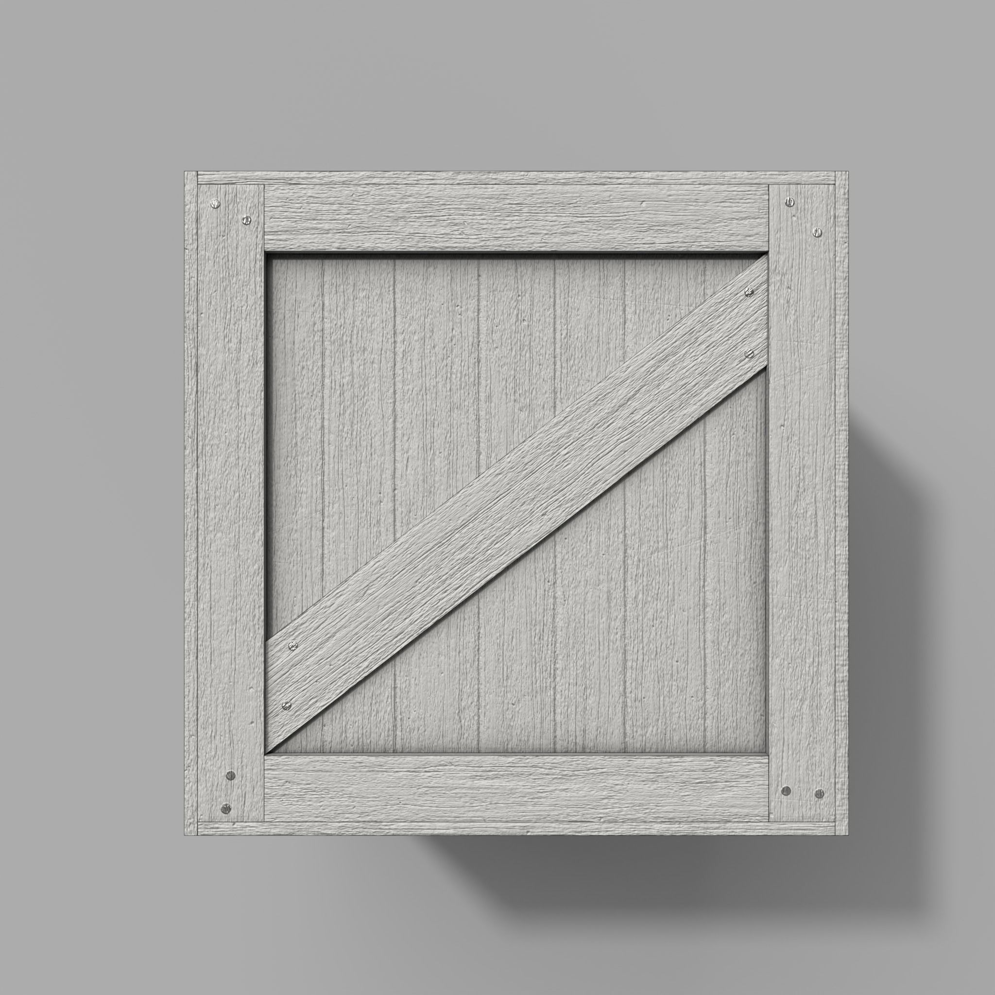 Wooden Boxes Pack Crate Old Low-poly 3D model_30