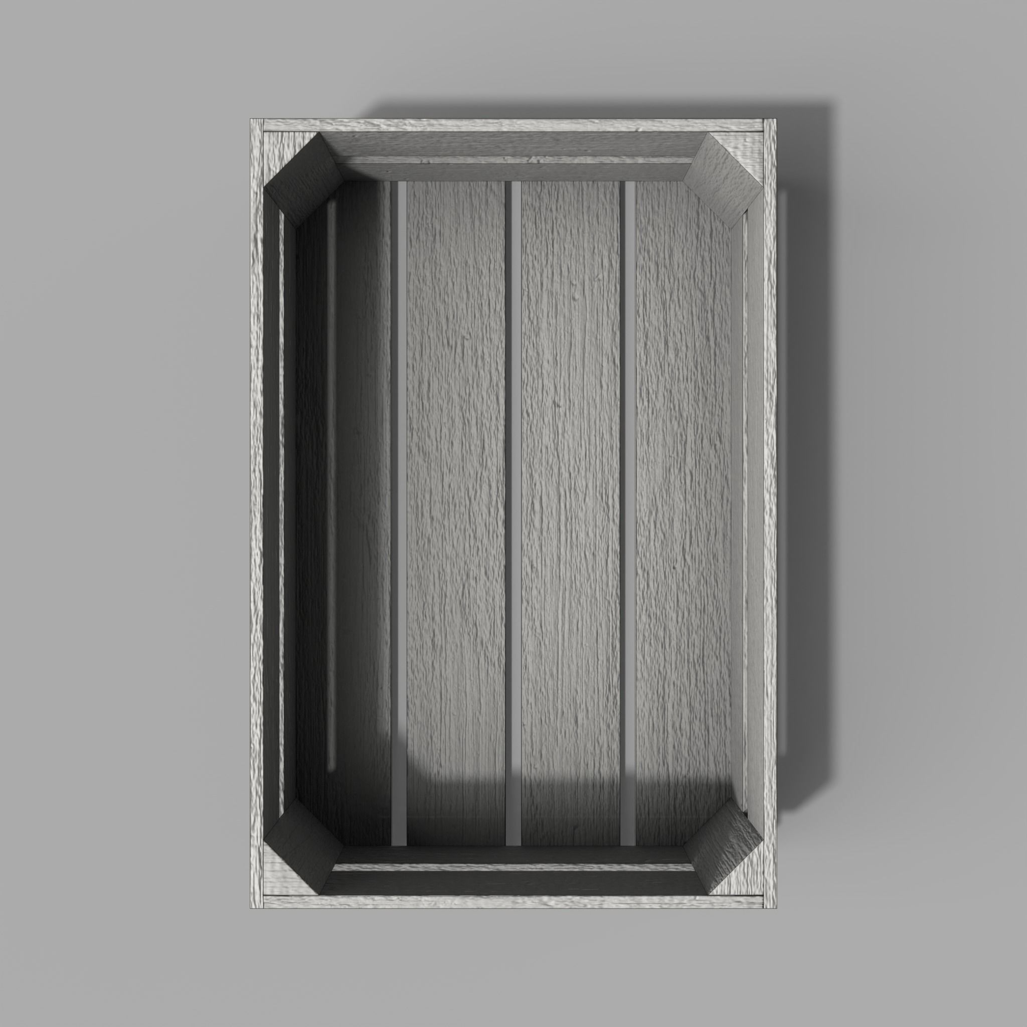 Wooden Boxes Pack Crate Old Low-poly 3D model_21