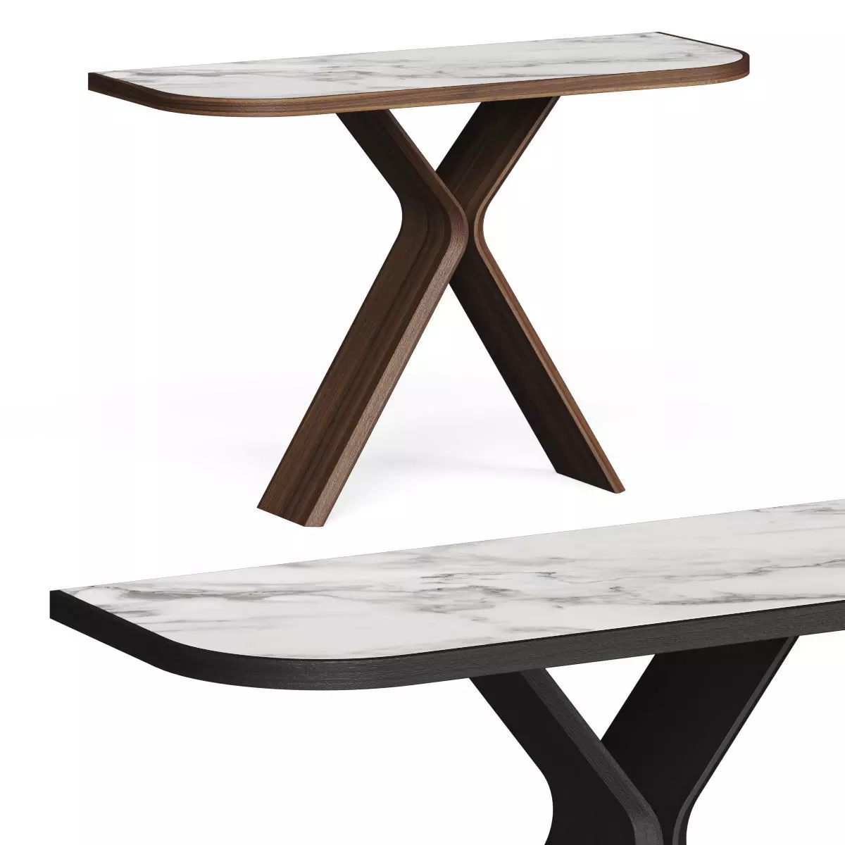 Tonin Casa Still Console Table 3D model_0