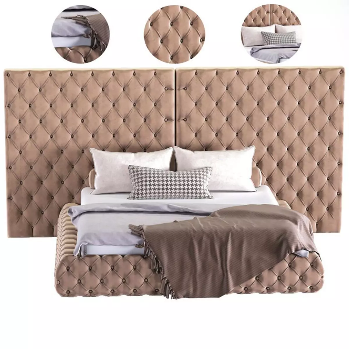 Meridiani bed tuyo Free 3D model
