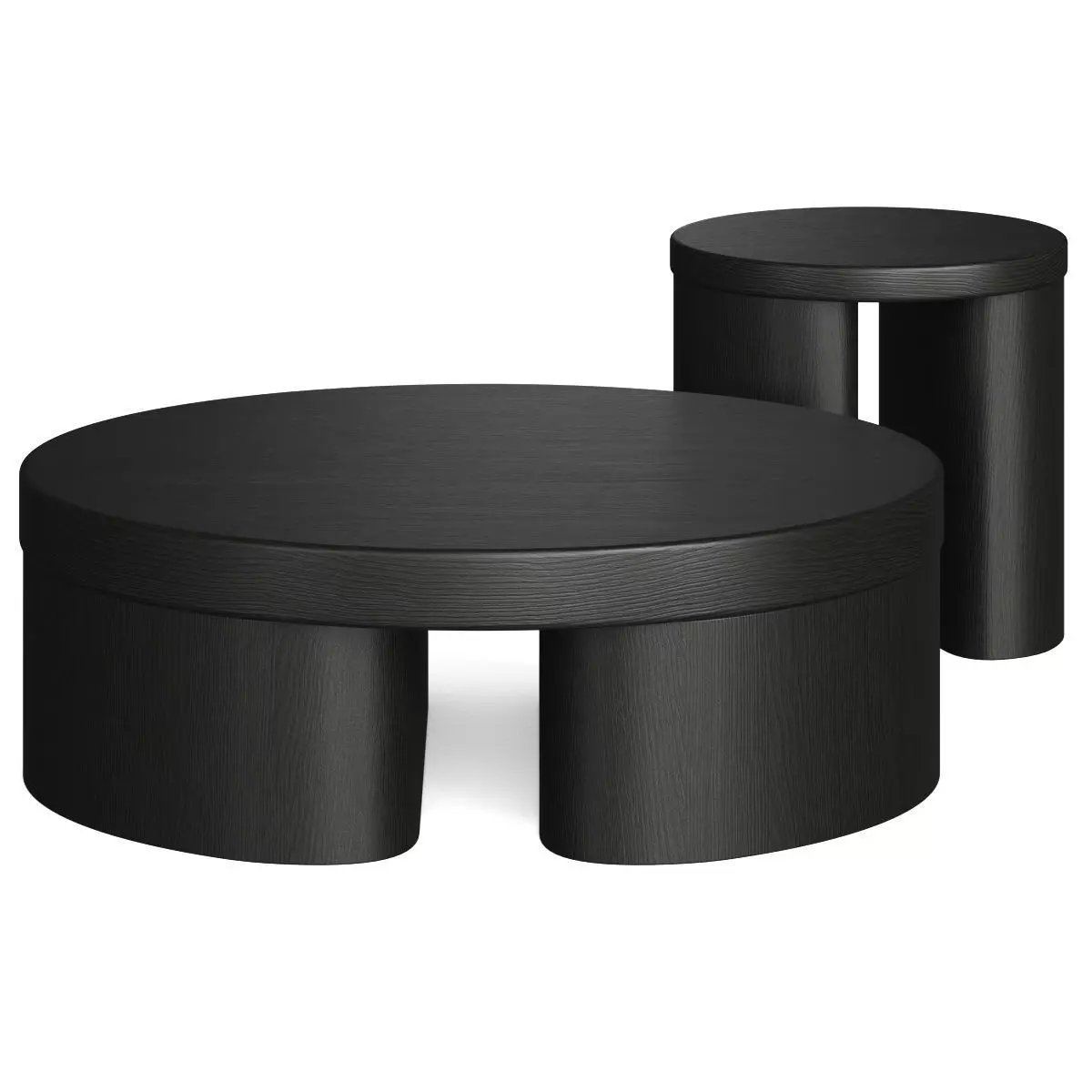 Lulu and Georgia Olga Round Coffee Table 3D model_0