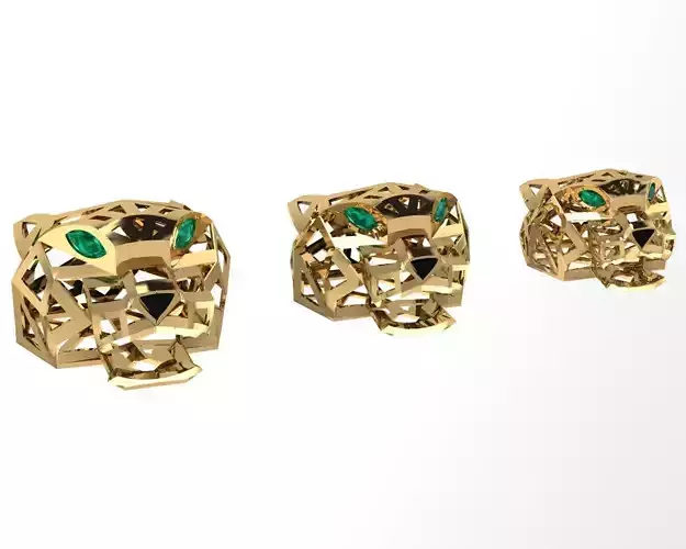 3 pendant sizes panther