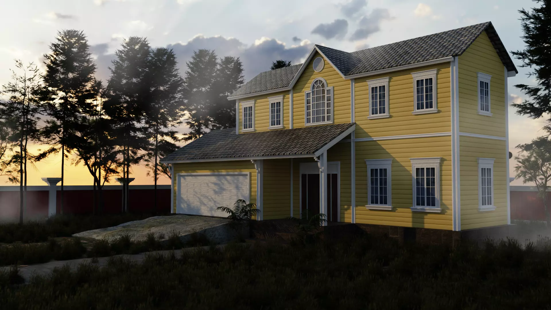 House model Free 3D model