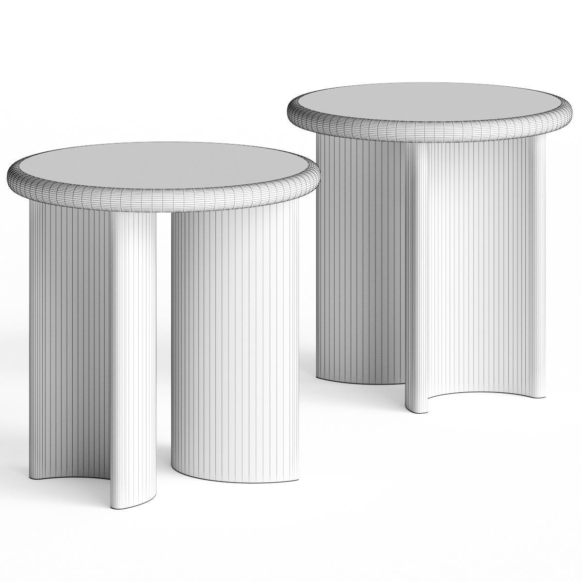 Lulu and Georgia Gilda Side Table 3D model_1