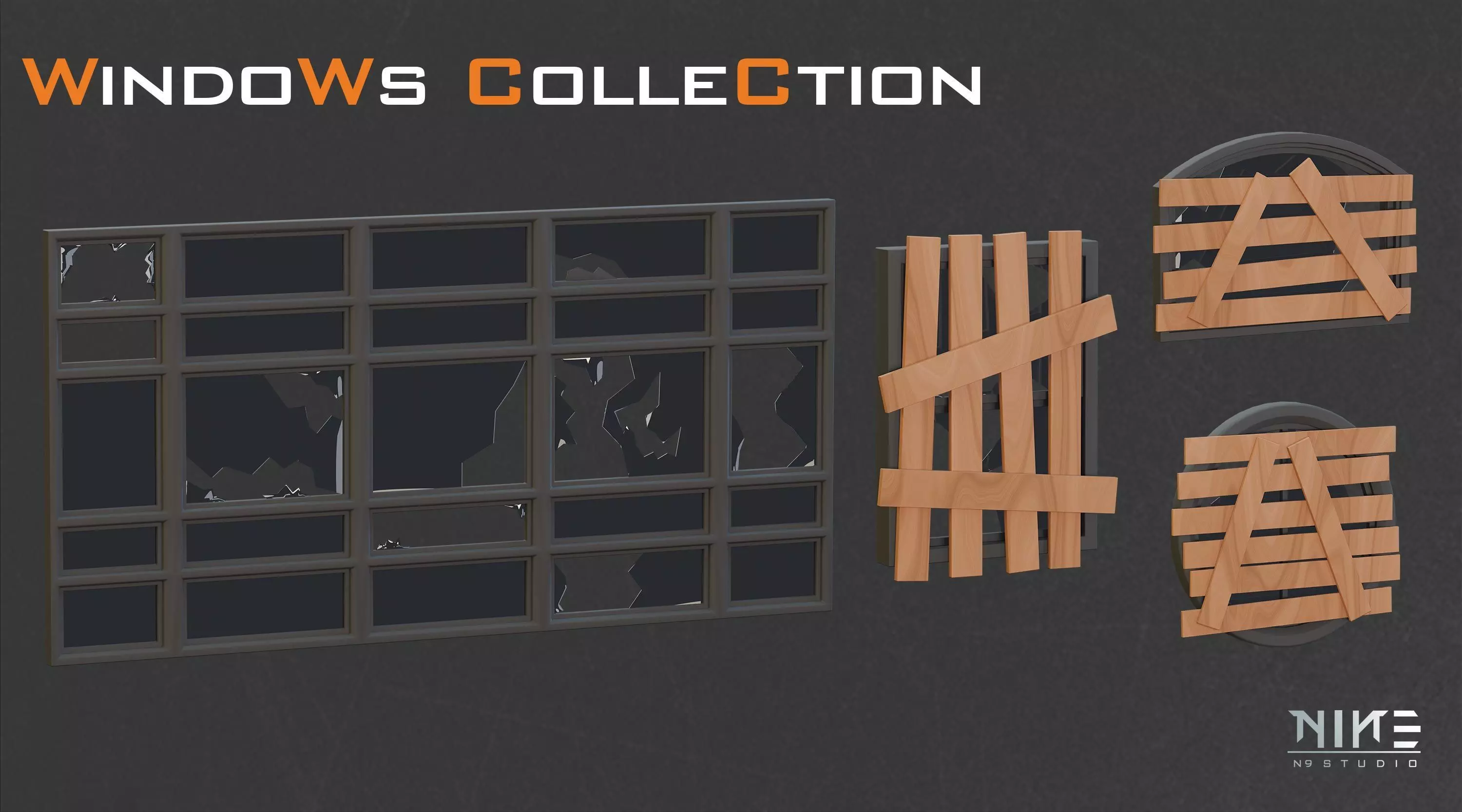 Windows Collection 3D model_6