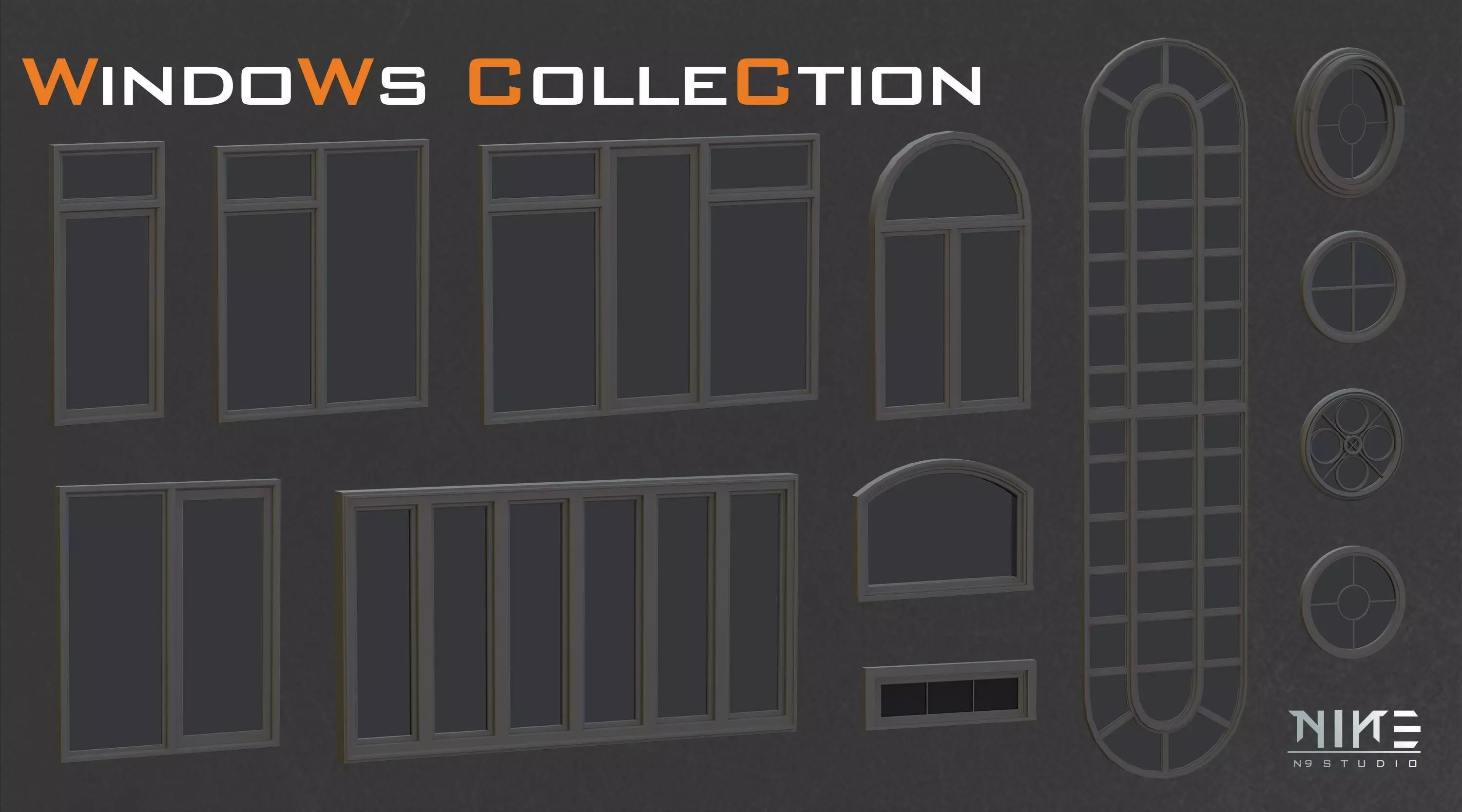 Windows Collection 3D model_18