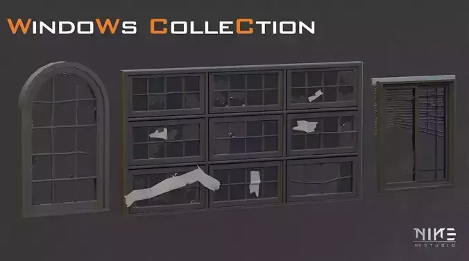 Windows Collection 3D model 6