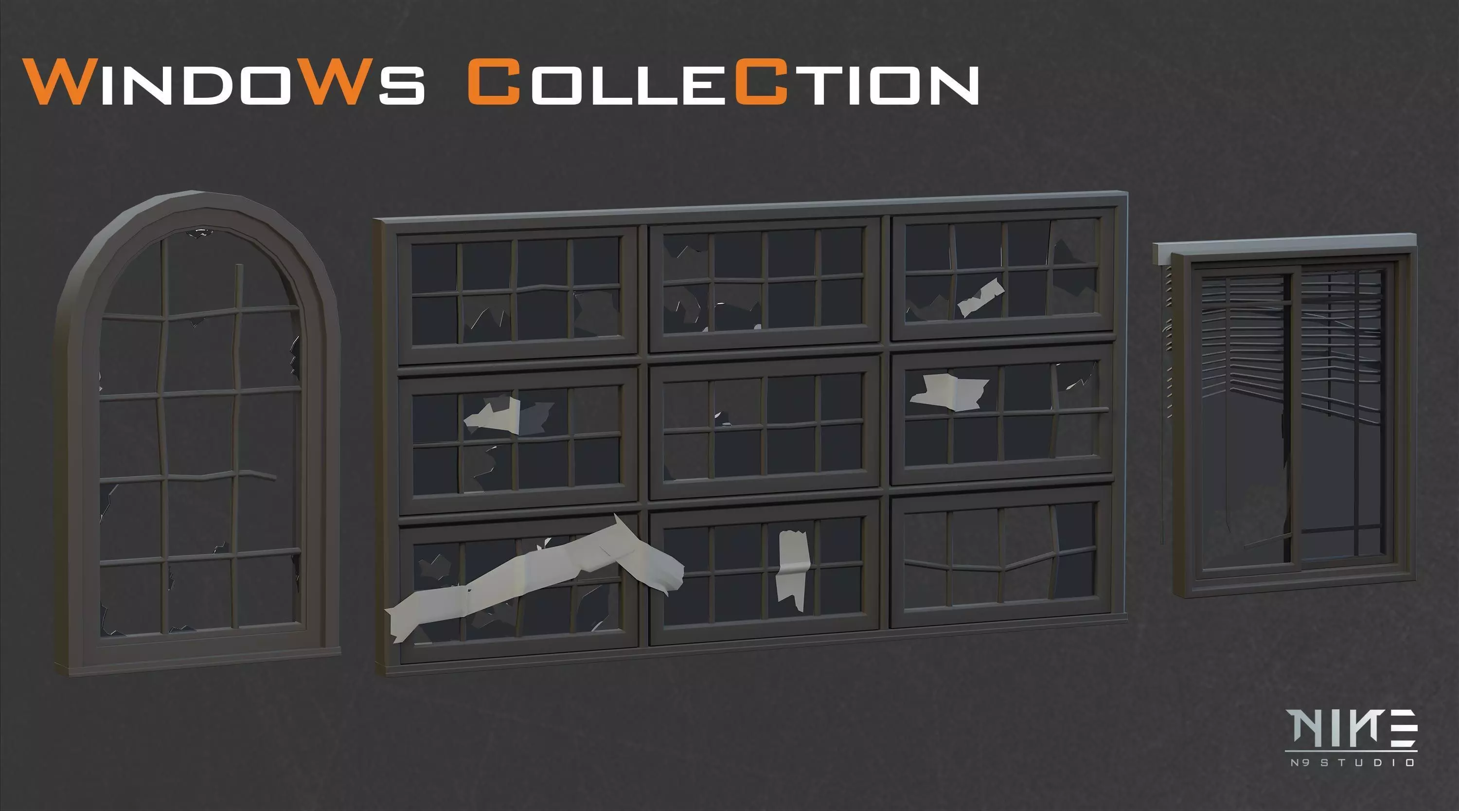 Windows Collection 3D model_5