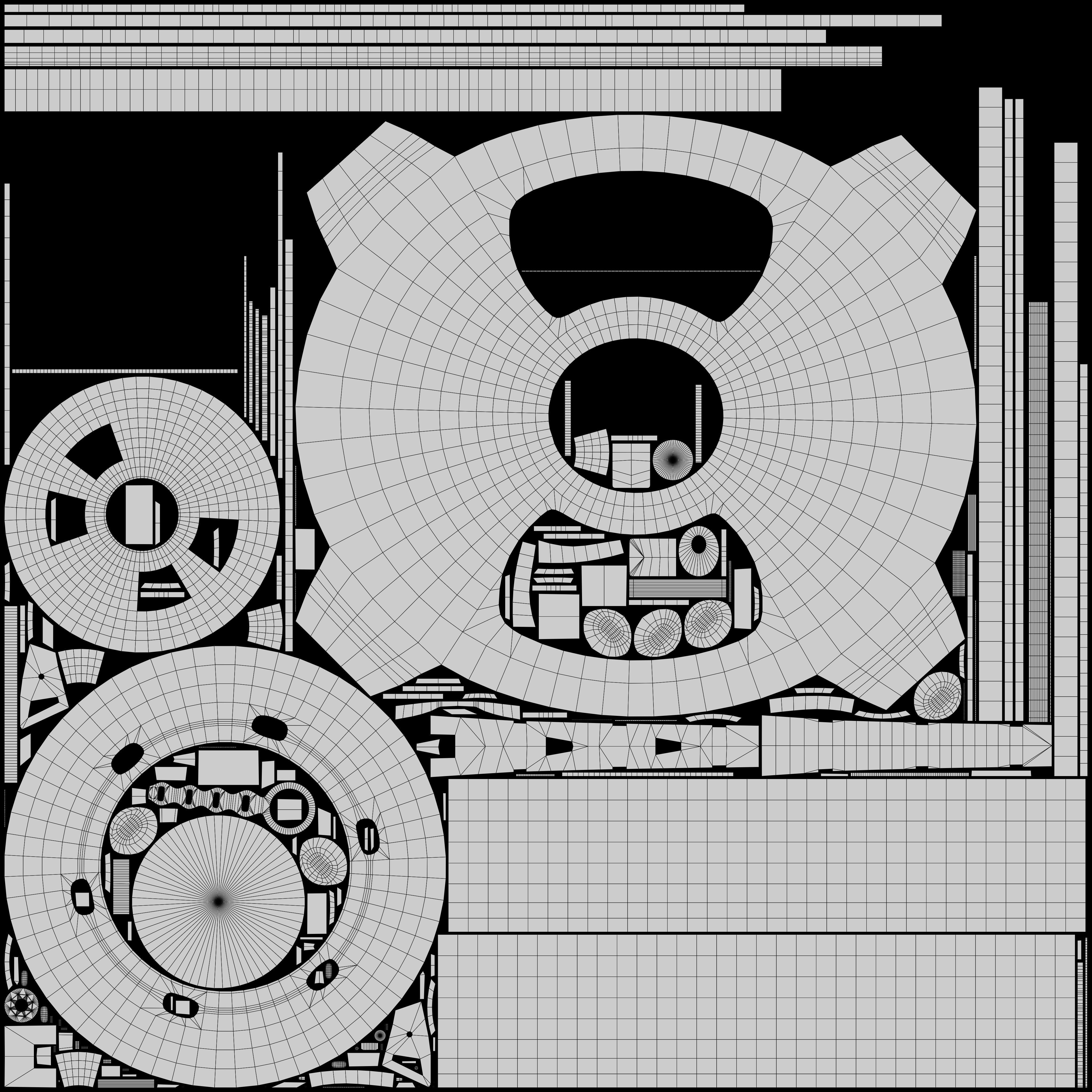 GRENADE SCIFI Low-poly 3D model_8