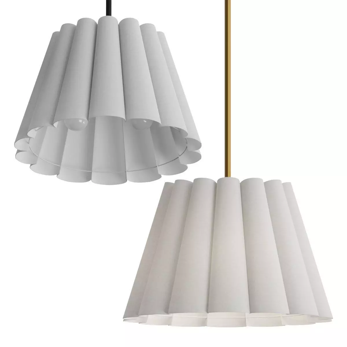 Lulu and Georgia Matthews Pendant Light Lamp 3D model_0