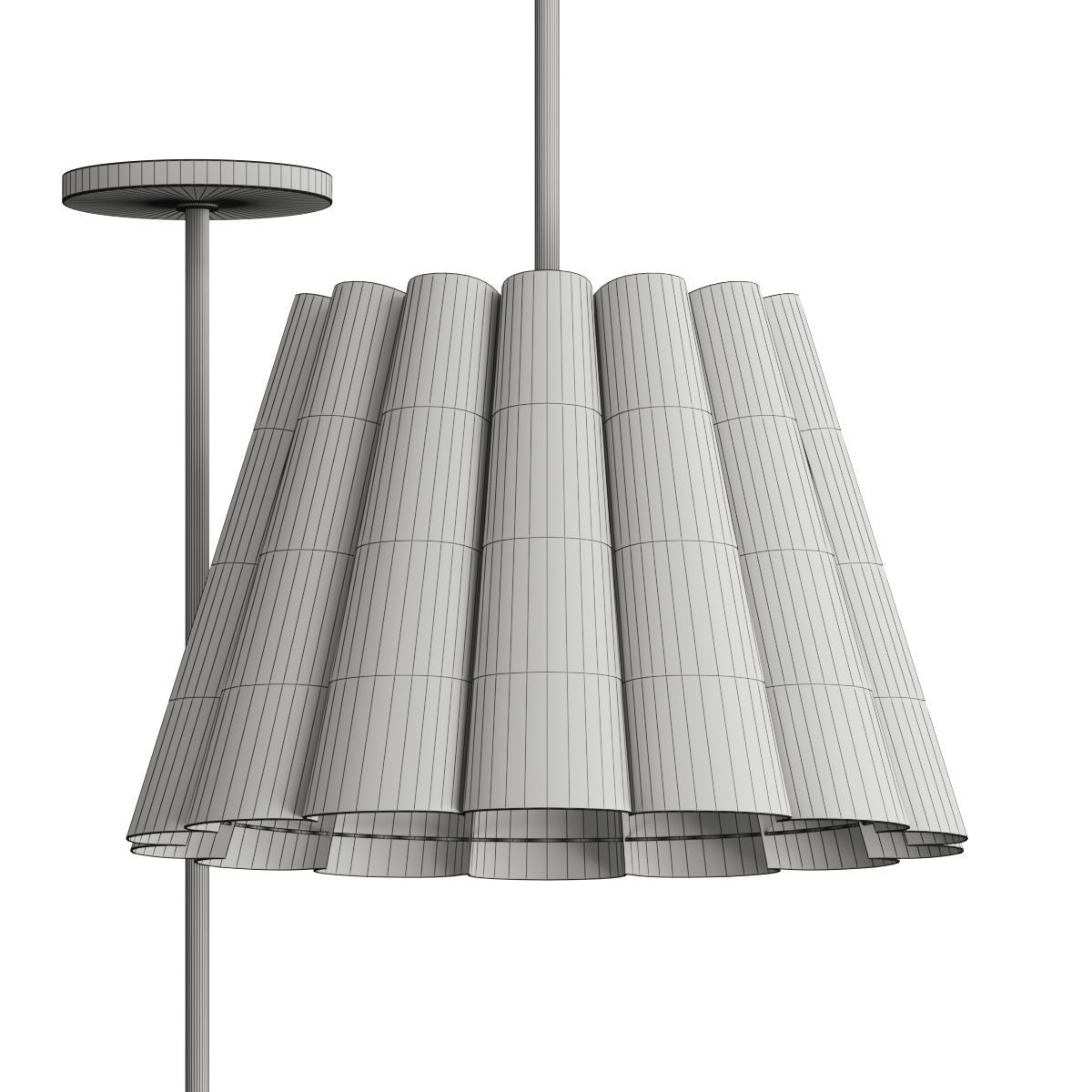 Lulu and Georgia Matthews Pendant Light Lamp 3D model_2