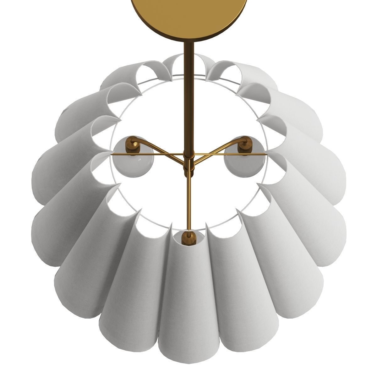 Lulu and Georgia Matthews Pendant Light Lamp 3D model_1