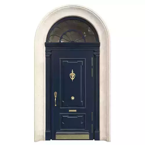 Entrance classic door 91