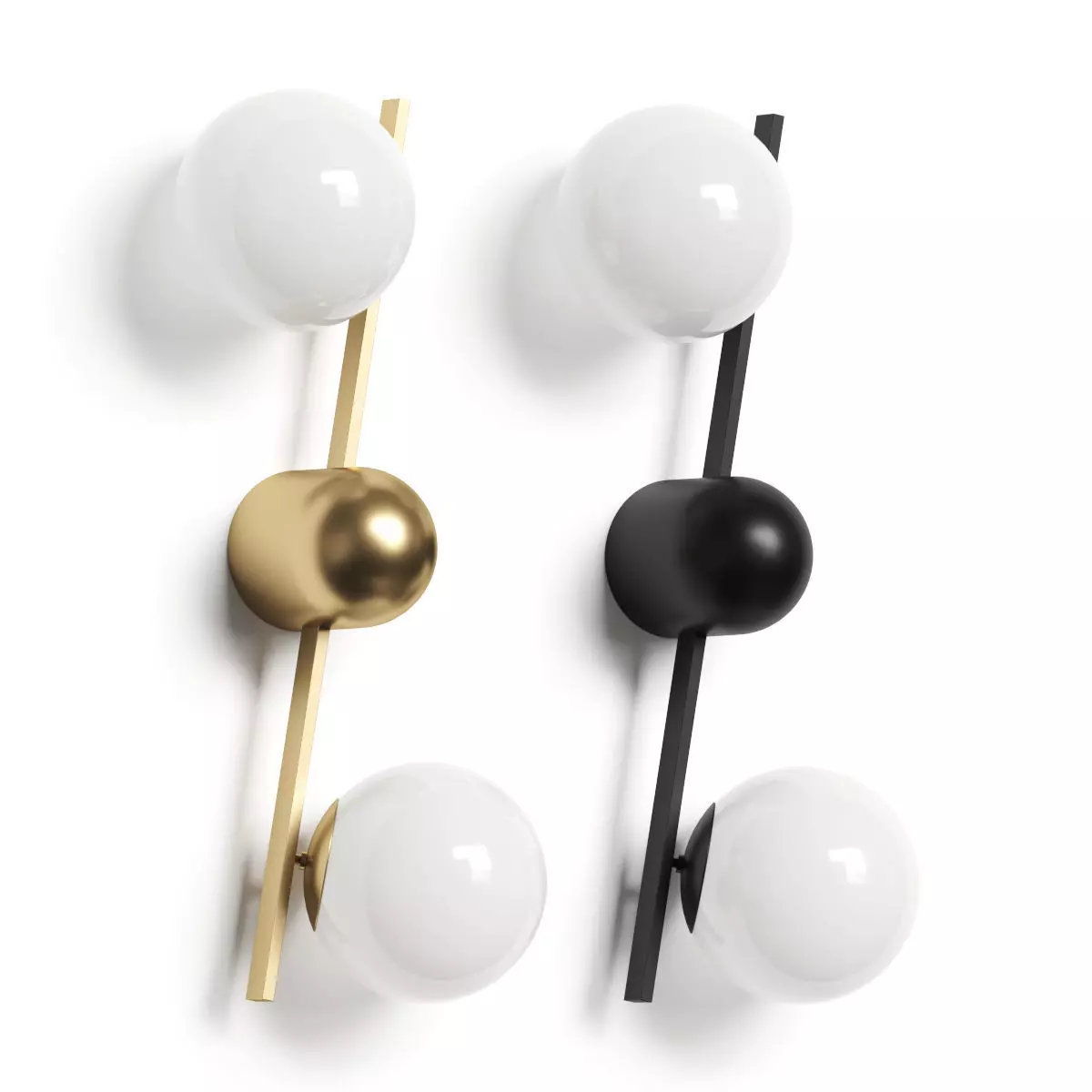 Lulu and Georgia Greta Sconce Wall Lamp 3D model_0