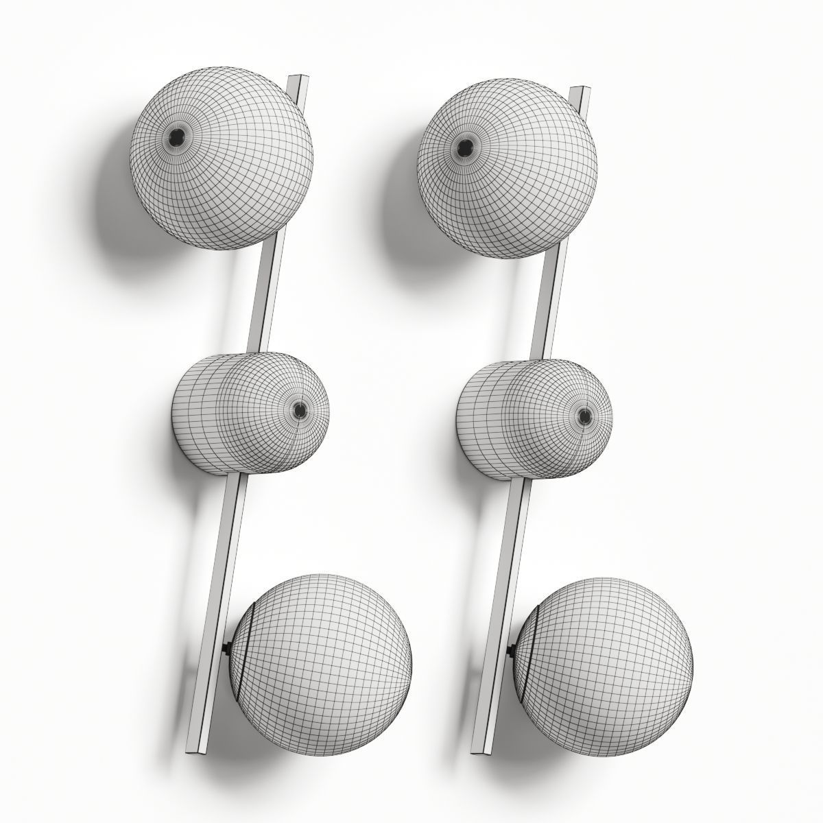 Lulu and Georgia Greta Sconce Wall Lamp 3D model_2