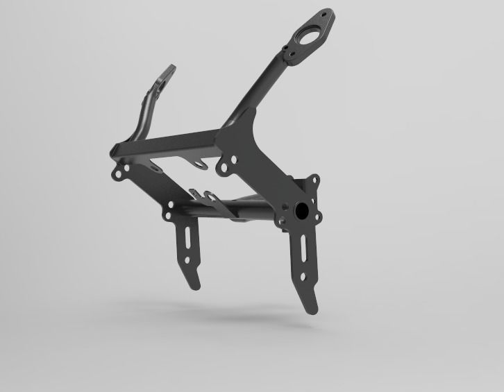 TELAIETTO ANTERIORE APRILIA RSV1000 1998-2003 FRONT FRAME 3D print model_2