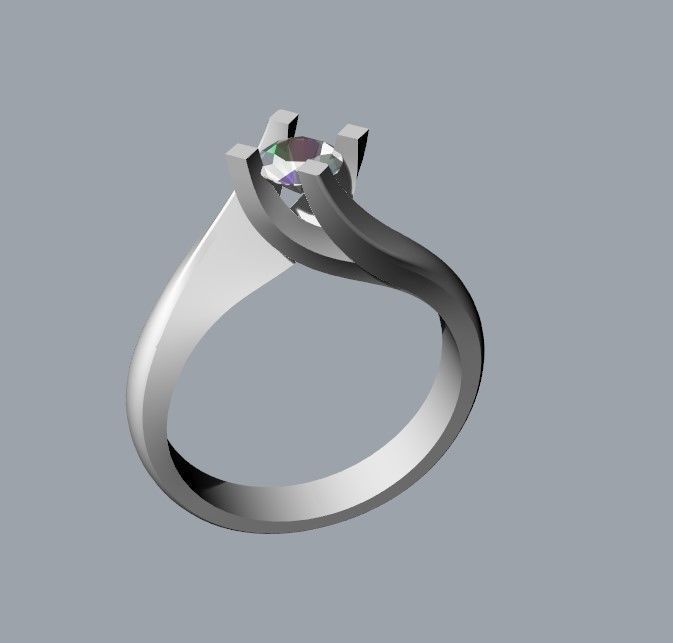 Eng025 flame 035ct 3D print model_1