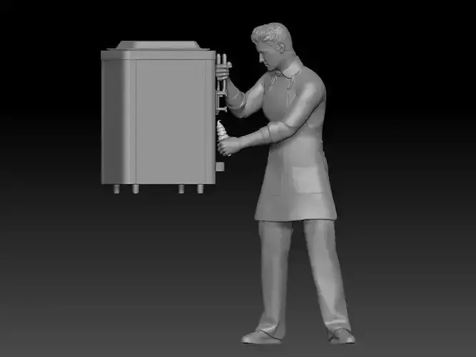 ICE CREAM SELLER BOY 1