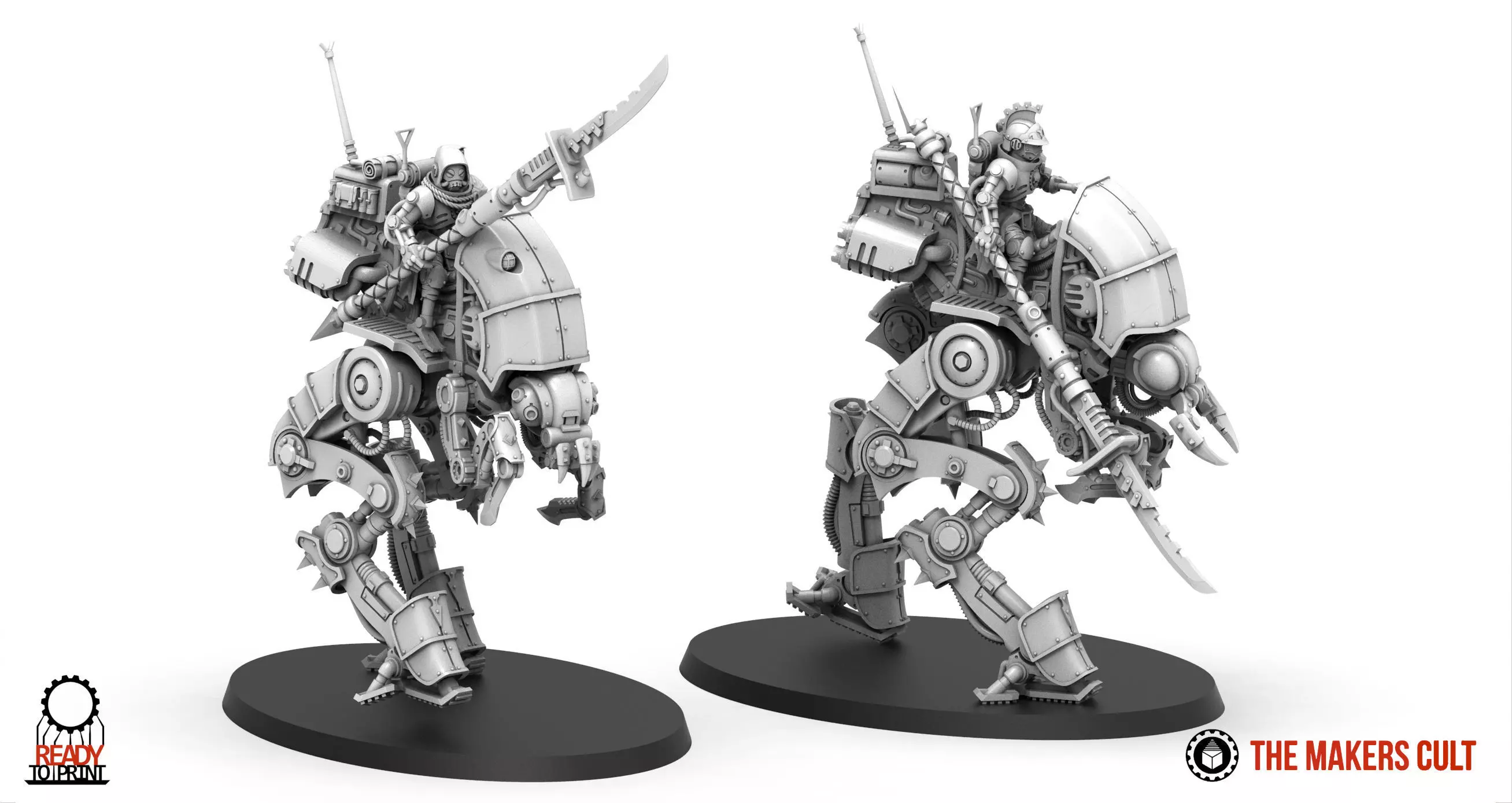 Dark Techno - Mantis Strider 3D print model_0