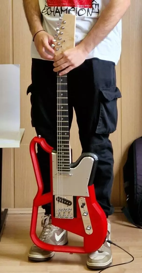 Electric Guitar   3D print model_0
