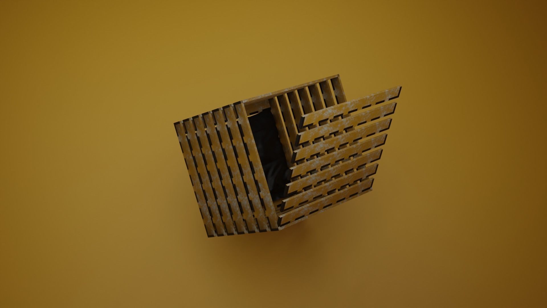CABIN BOX Free 3D model_2