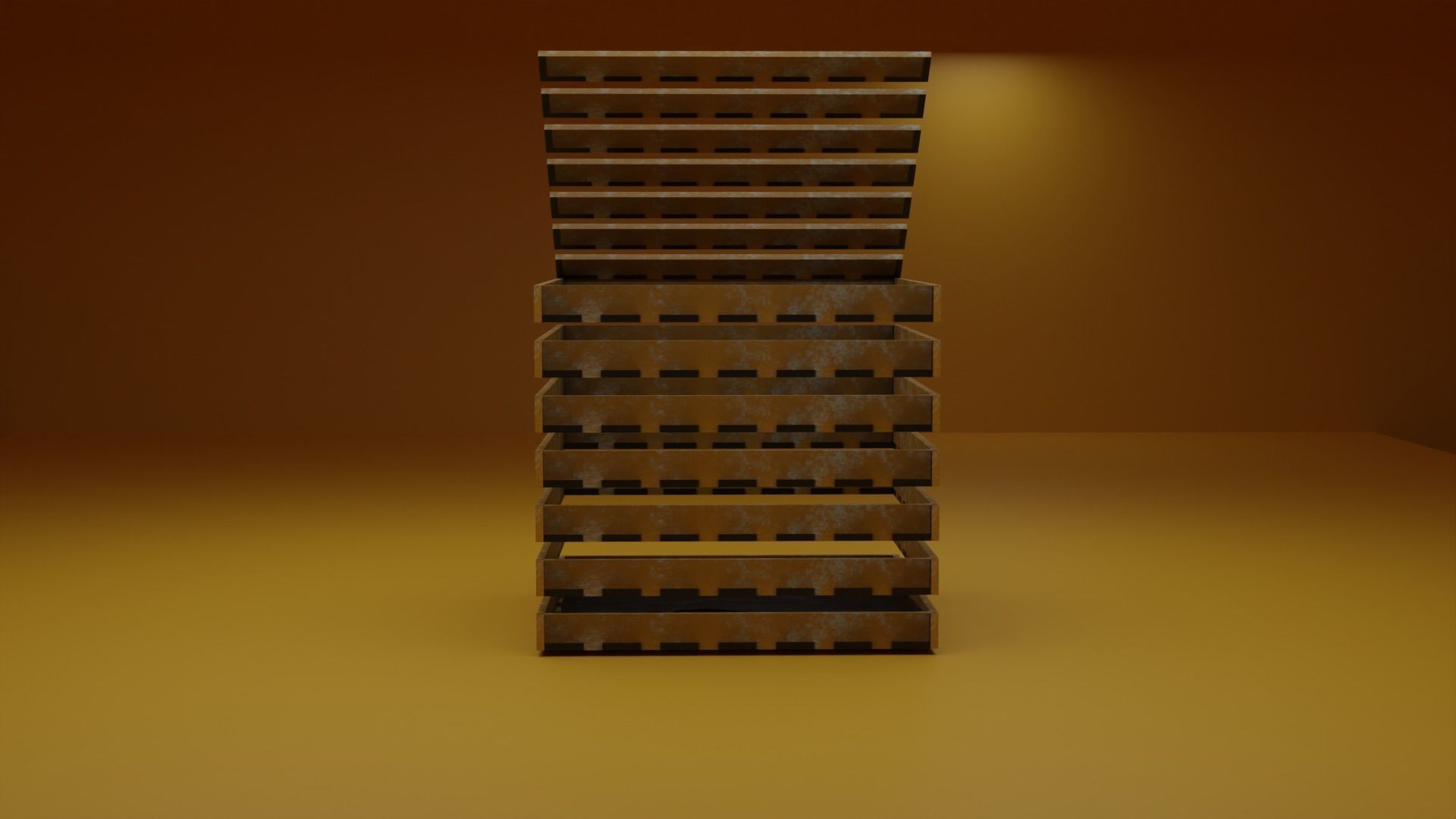 CABIN BOX Free 3D model_3