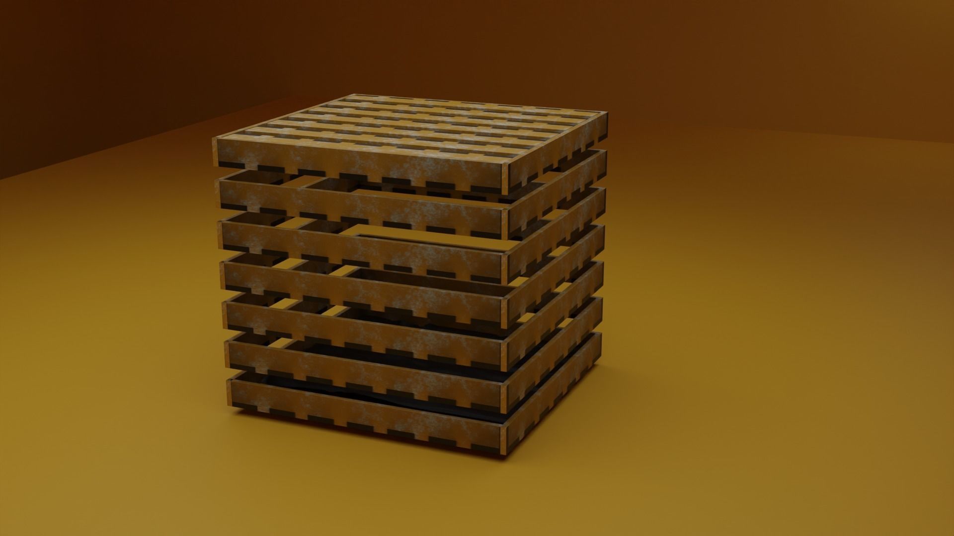 CABIN BOX Free 3D model_1