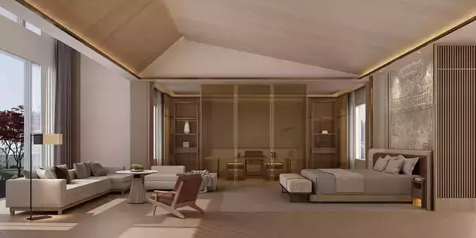 Japanese style bedroom