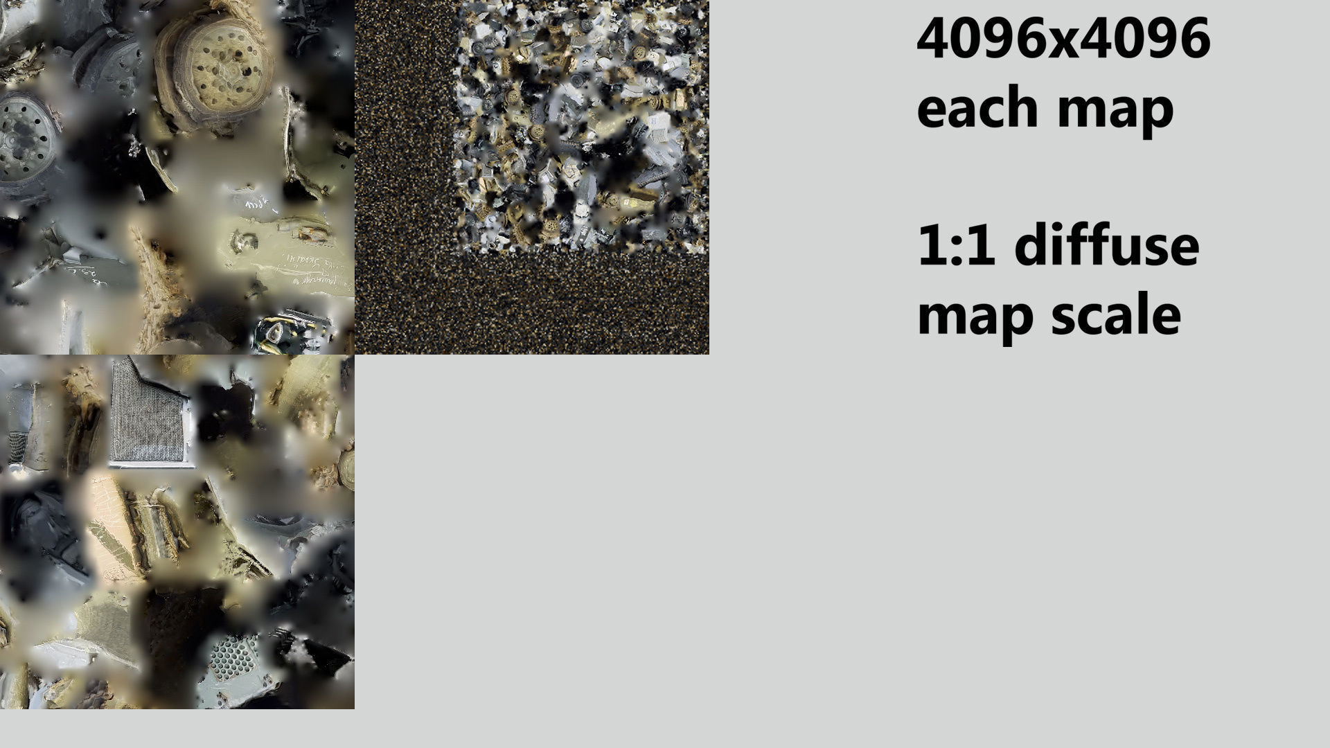 Destroyed BMD-2 Soviet airborne infantry fighting vehicle 3D model_6