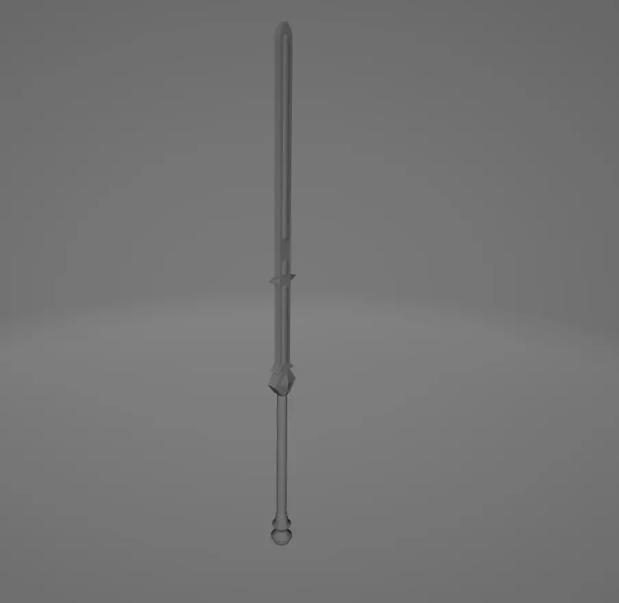 arknights steward wand 3D print model
