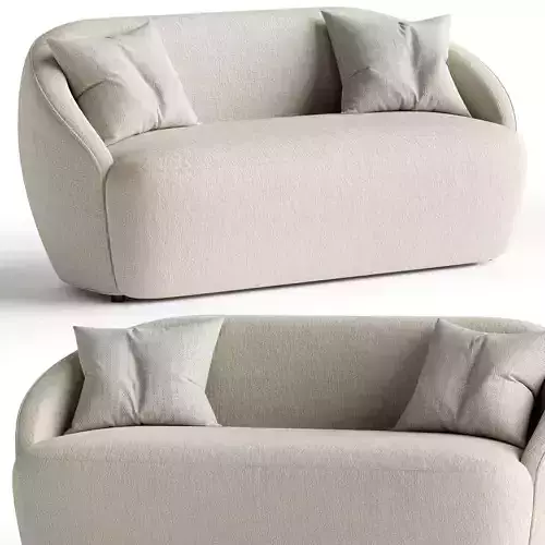 GWYNETH BOUCLE LOVESEAT
