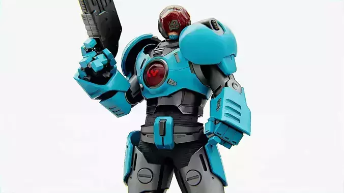 CYBER COP X-3000   RIGGED