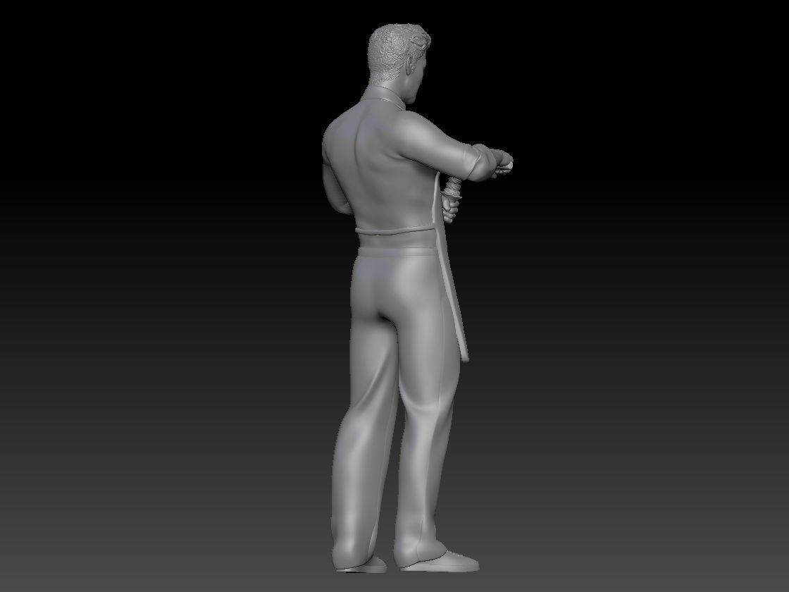 ICE CREAM SELLER BOY 2 3D print model_5