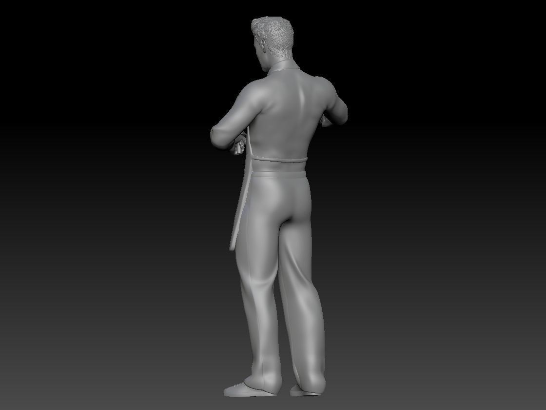 ICE CREAM SELLER BOY 2 3D print model_3