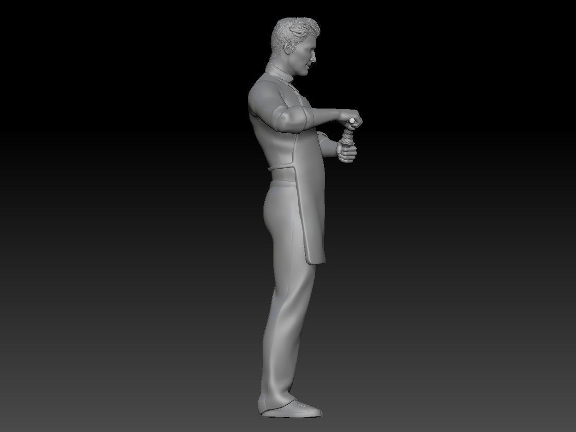 ICE CREAM SELLER BOY 2 3D print model_6