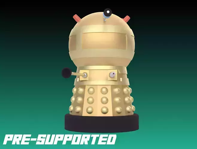 TV21 Comics Dalek Emperor - 32mm Miniature 3D print model