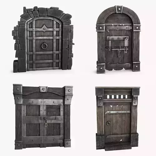 Old Wood Door Collection