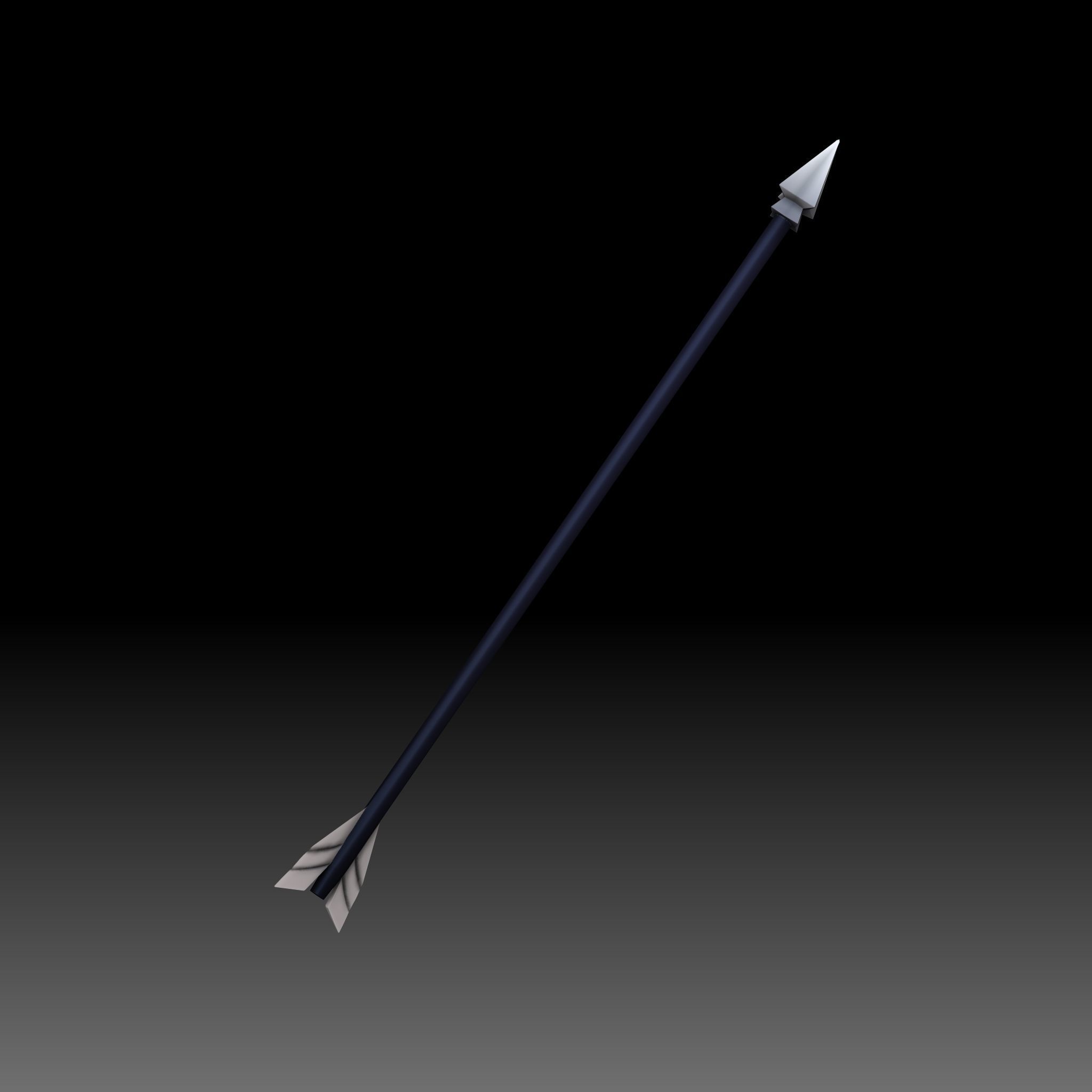 Cartoon Skeleton Archer - Mobile Game Ready Low-poly 3D model_17
