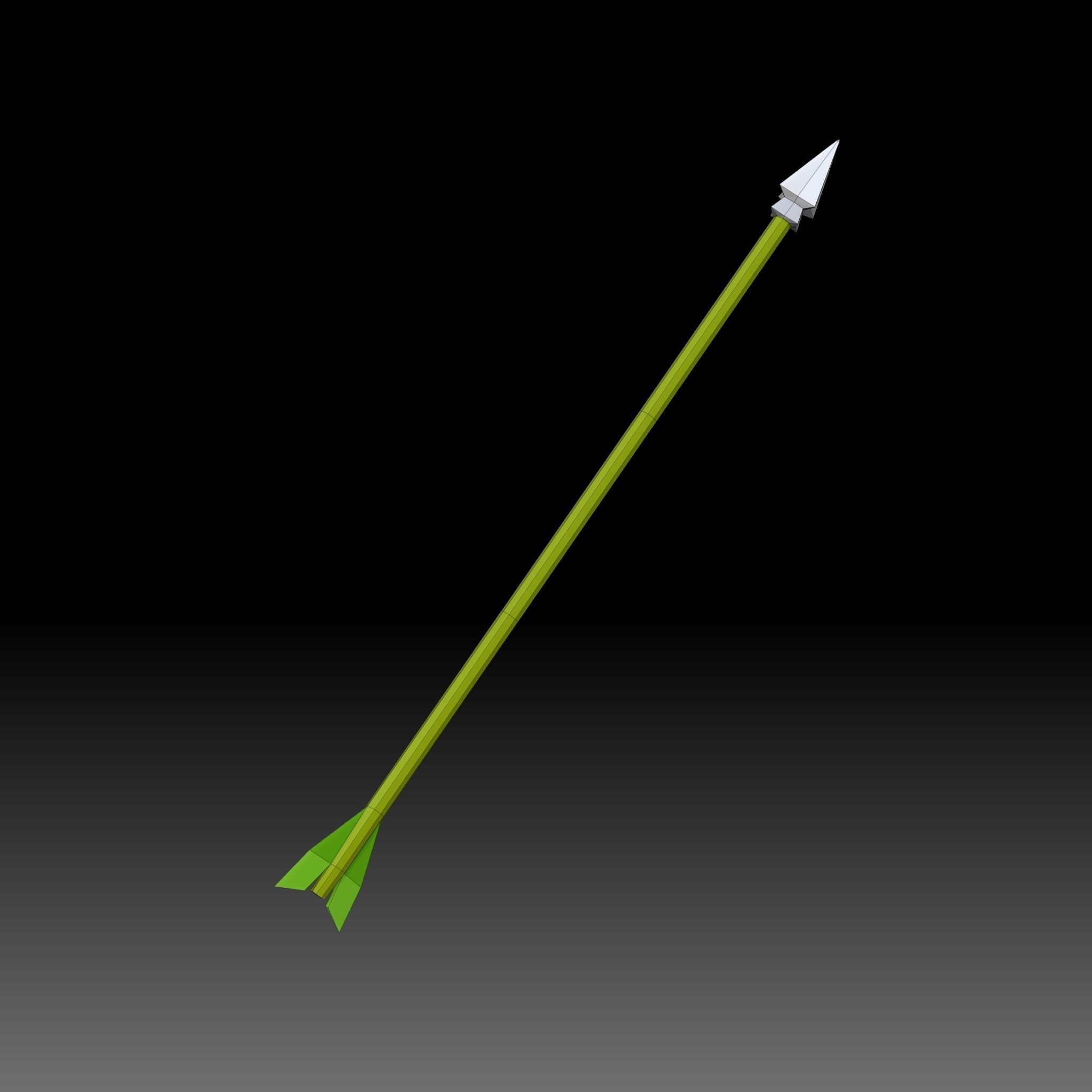 Cartoon Skeleton Archer - Mobile Game Ready Low-poly 3D model_16