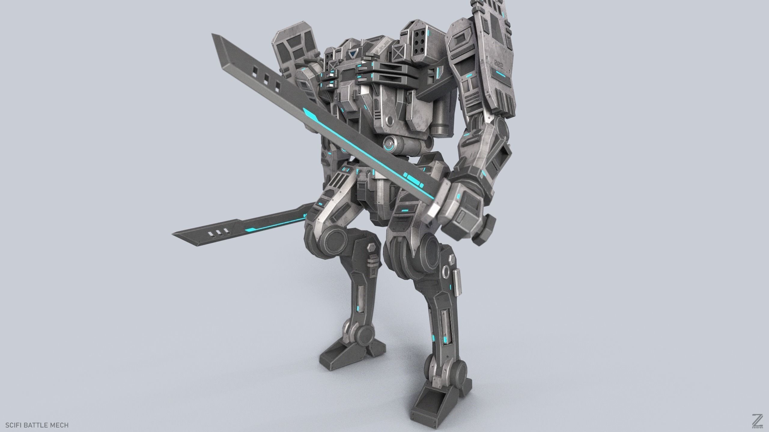 Sci fi Battle Mech collection _5