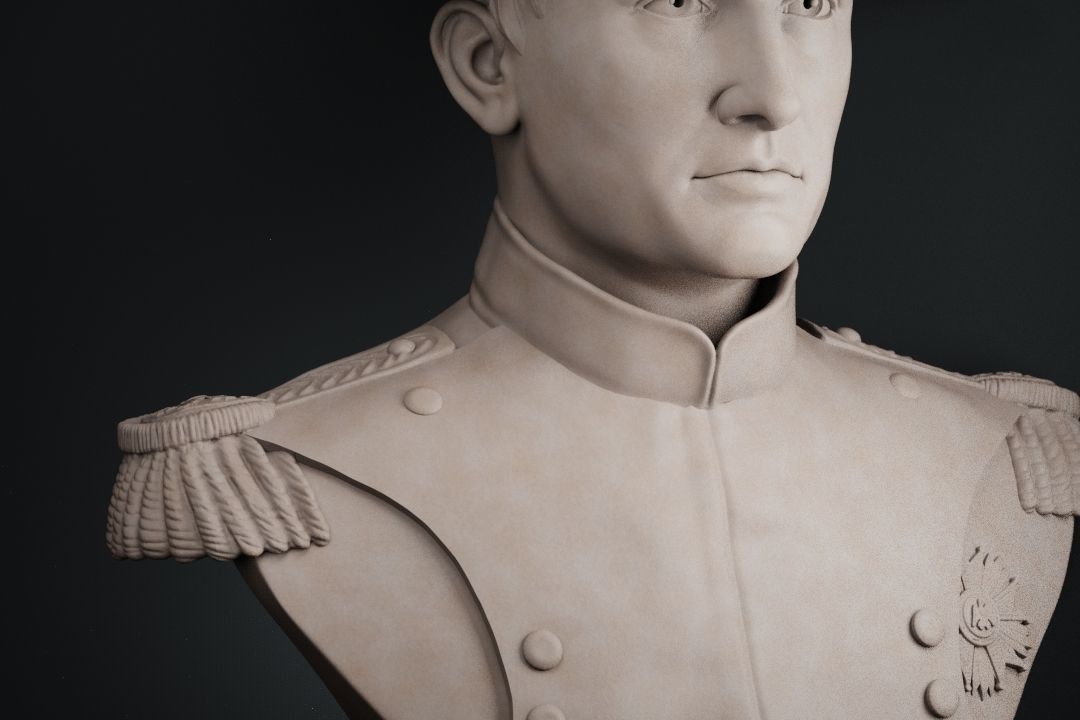 Napoleon Bonaparte 3D model 3D printable | CGTrader