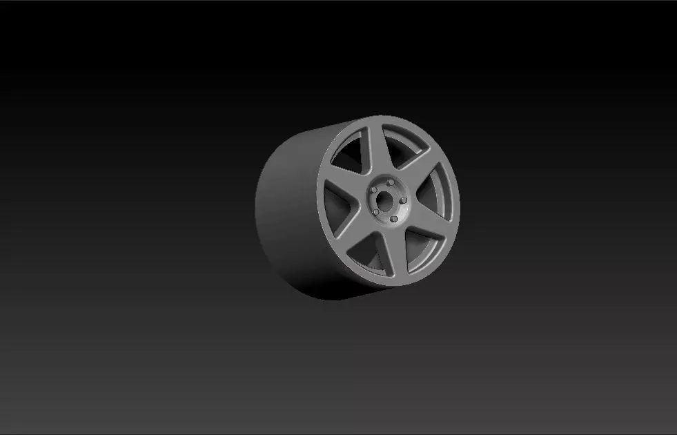 Hot Wheels rims Evolution OZ  3D print model_0