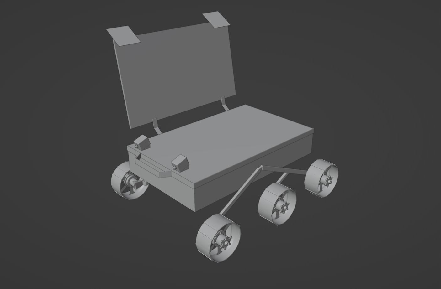 Pragyan Rover 3d 3D model_7