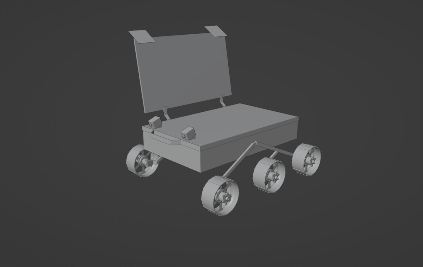 Pragyan Rover 3d 3D model_2