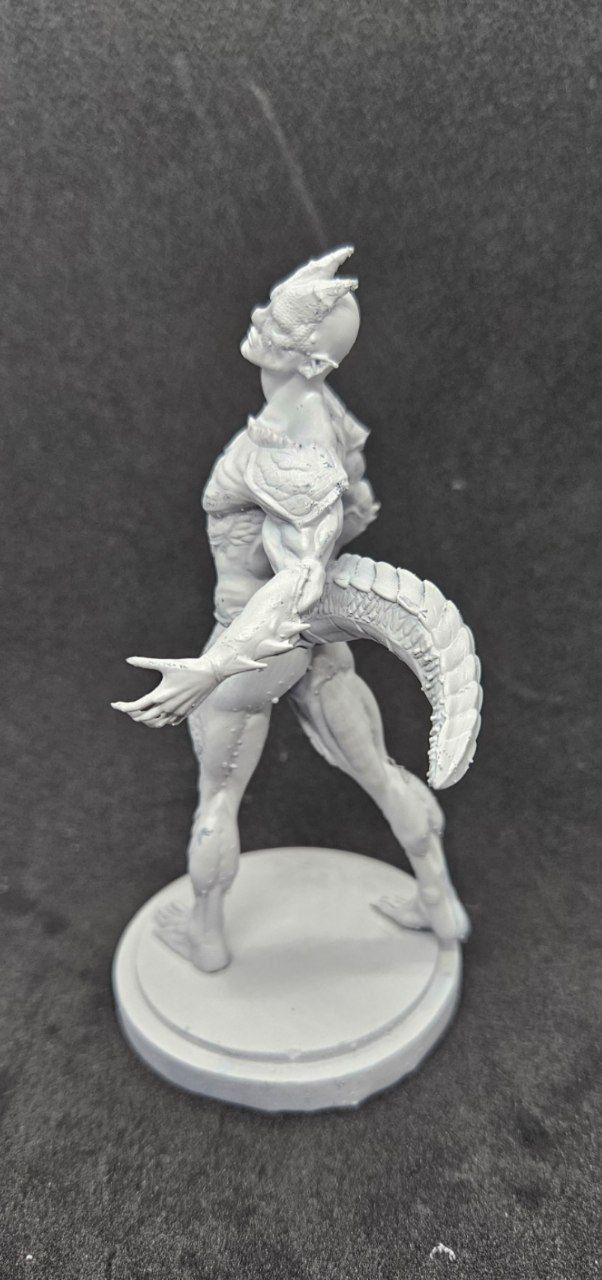 Half Dragon 3D print model_4