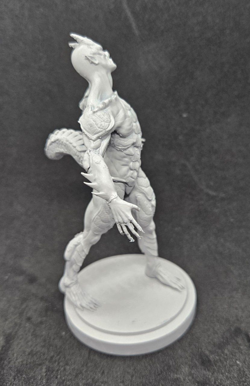 Half Dragon 3D print model_7