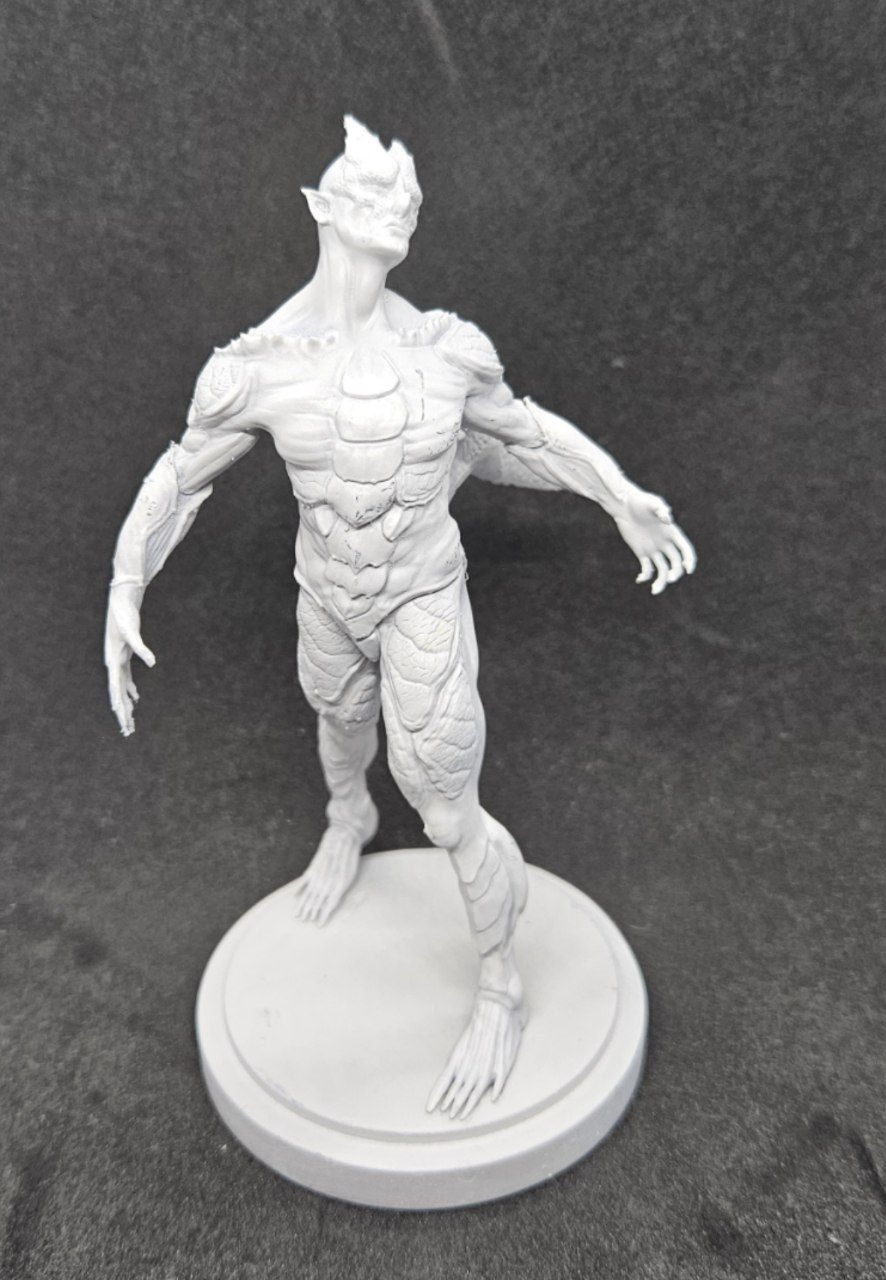 Half Dragon 3D print model_6