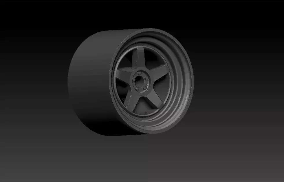 Rims Ror Hot Wheels Kansei KNP Replica 3D print model