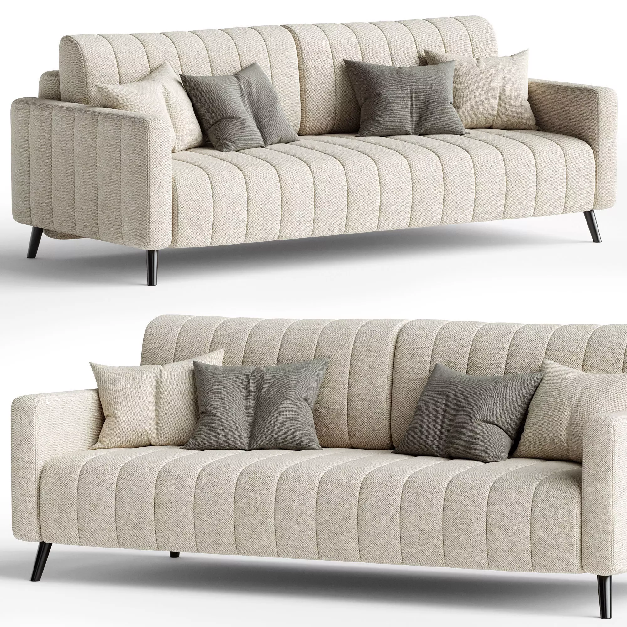 soofa Low-poly 3D model_0